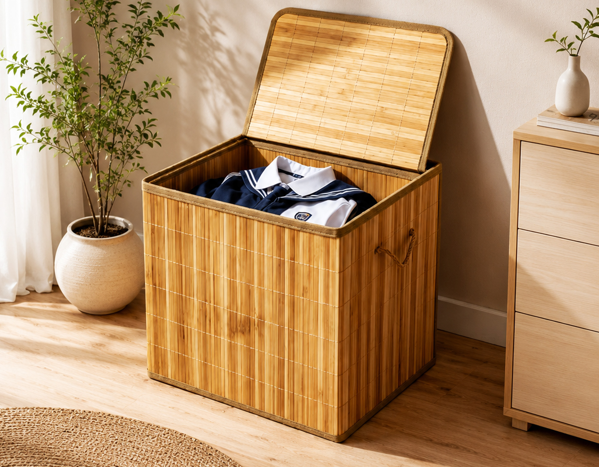 Organica Bamboo Hamper